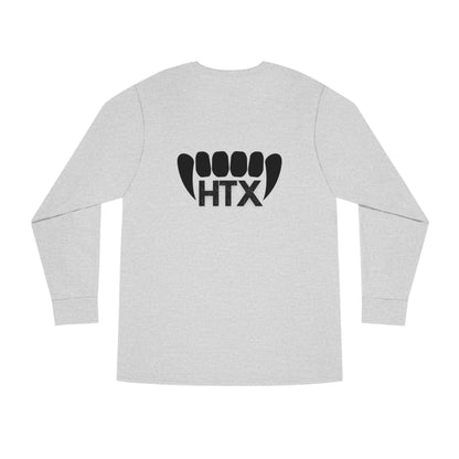Long Sleeve Tee ZOOston Zebra Edition Black & White Drip Subtle Stylish