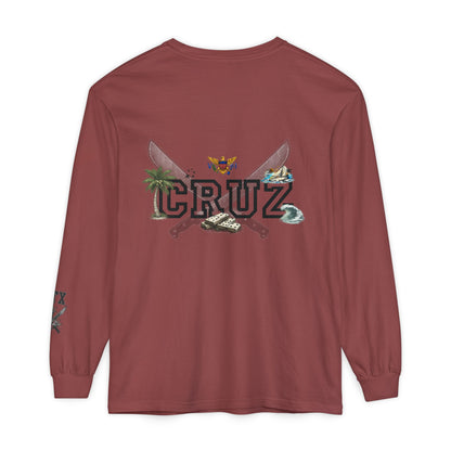 Cruz 340 Long Sleeve Tee — Island Vibes Graphic Shirt
