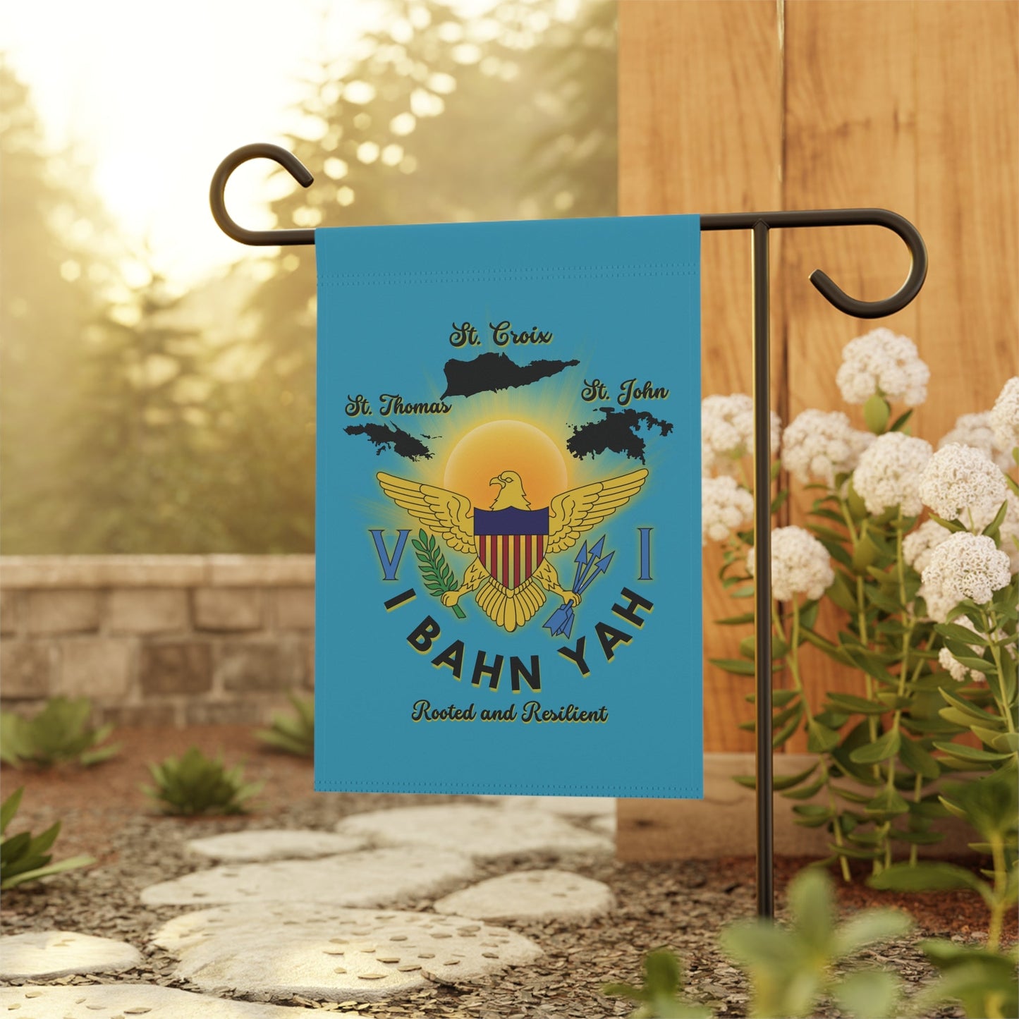 Caribbean Pride Garden Flag