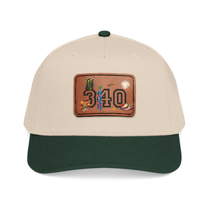 Hams Bluff 340 Leather Patch Baseball Cap