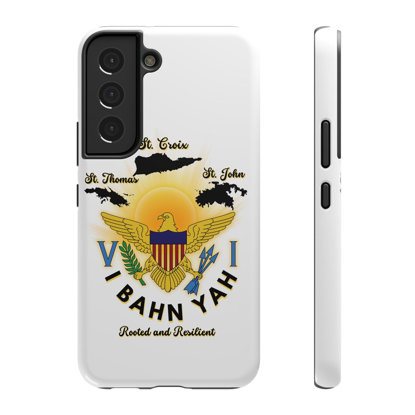 Phone Case - I Bahn Yah Virgin Islands Roots Pride Impact-Resistant Case