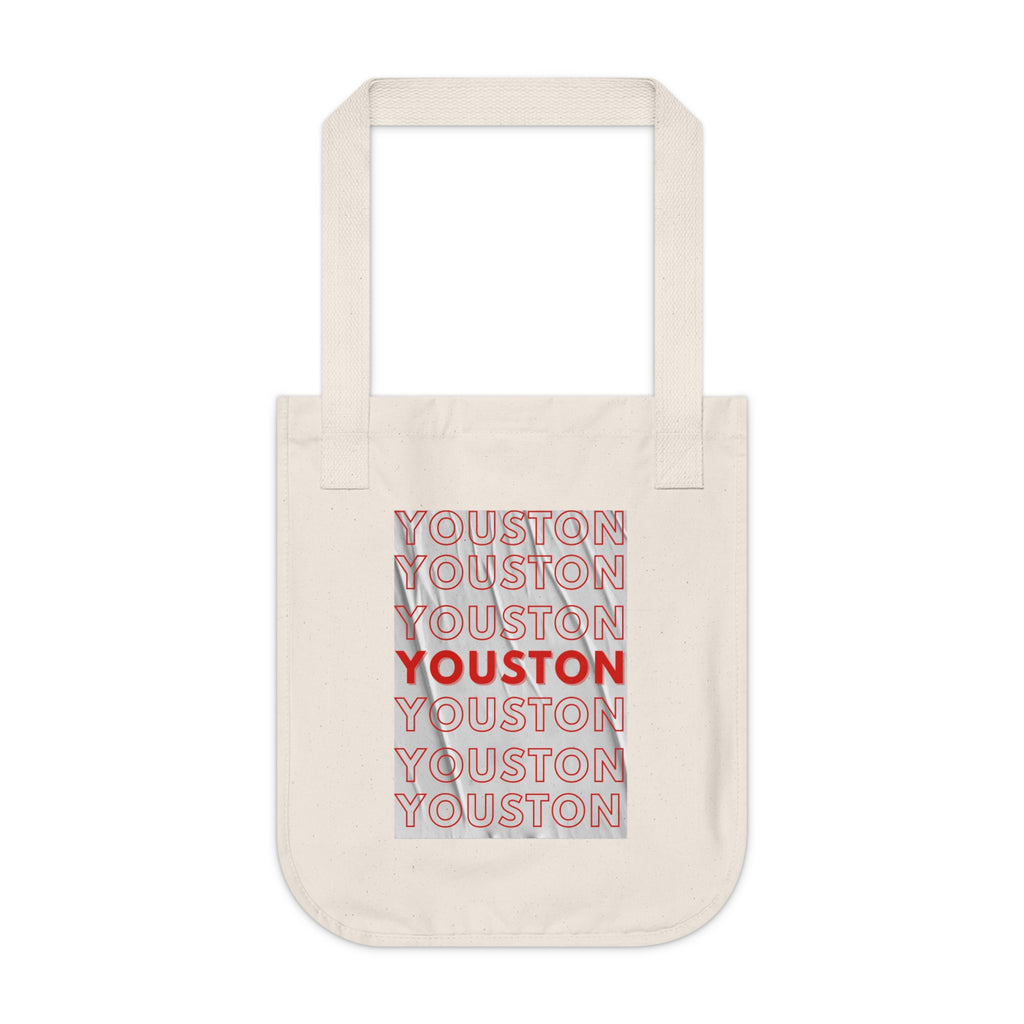 Canvas Tote Bag - "YOUston" Series Thank You Design
