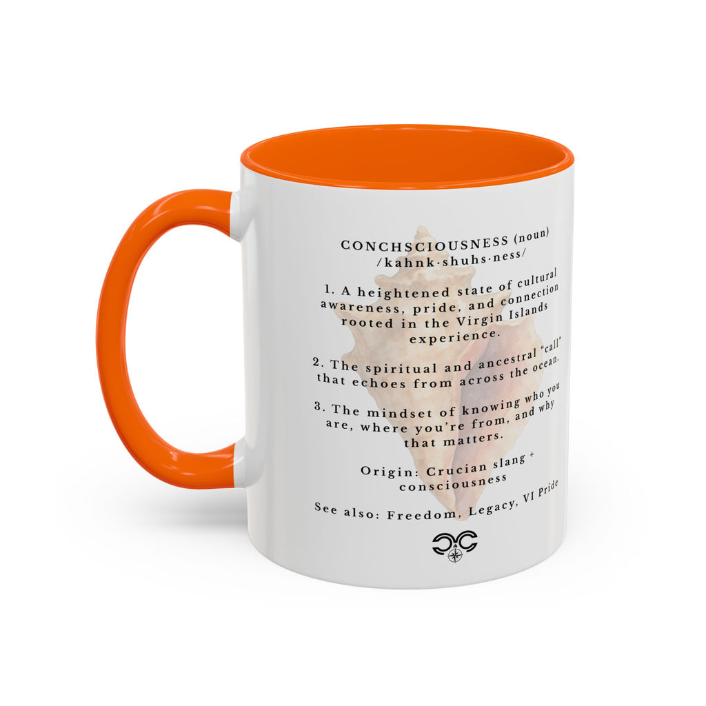 Mug - Conchsciousness Virgin Islands Pride Coffee Cup