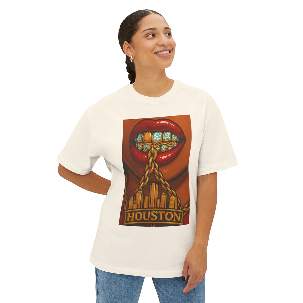 Oversized Boxy Tee - Pressure Applied Graphic