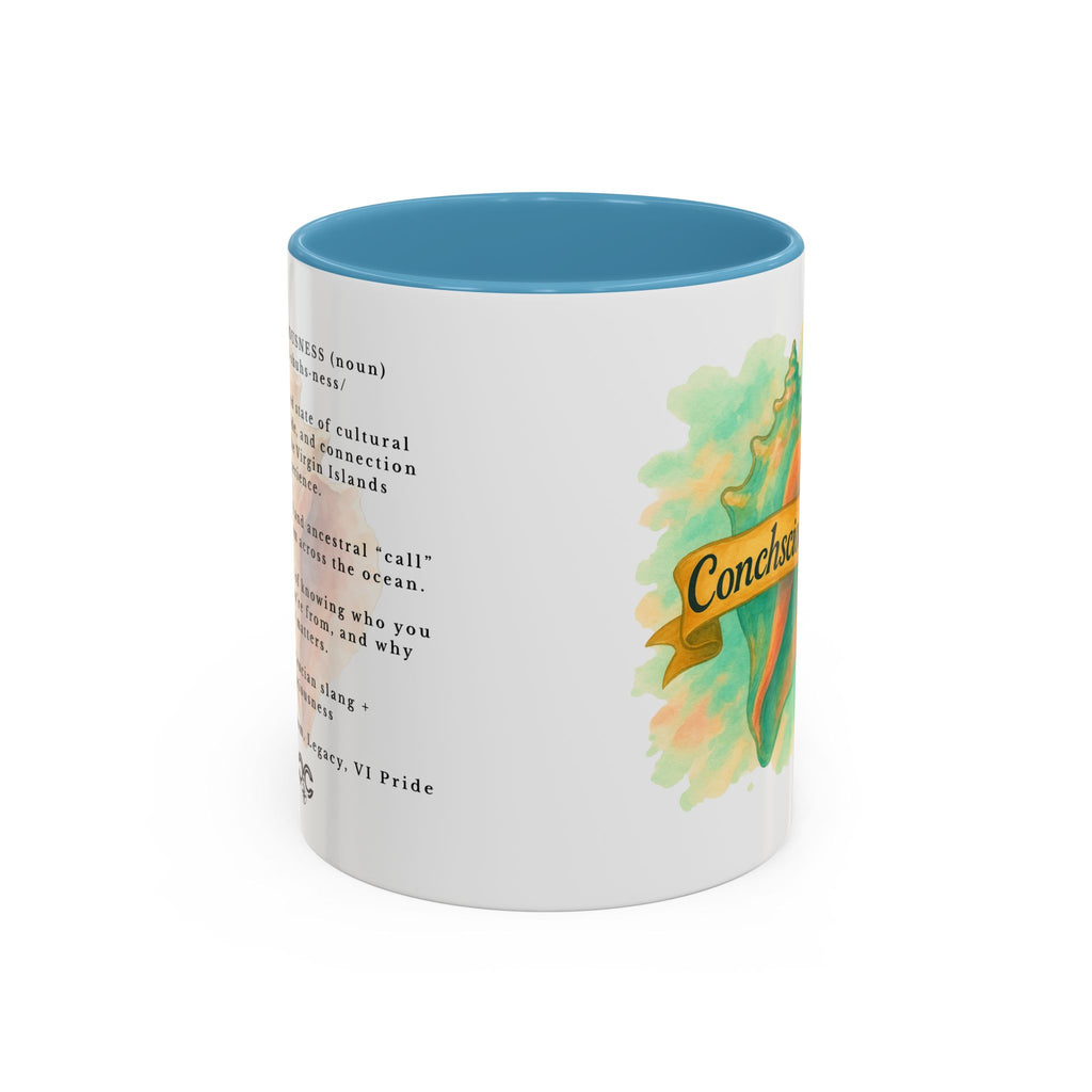 Mug - Conchsciousness Virgin Islands Pride Coffee Cup