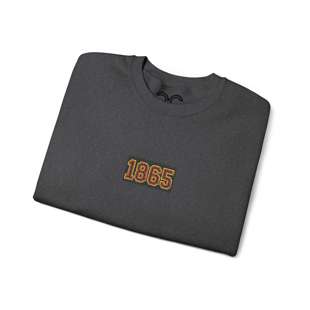 Juneteenth 1865 Crewneck Sweatshirt - Gold Red Black Green Colors