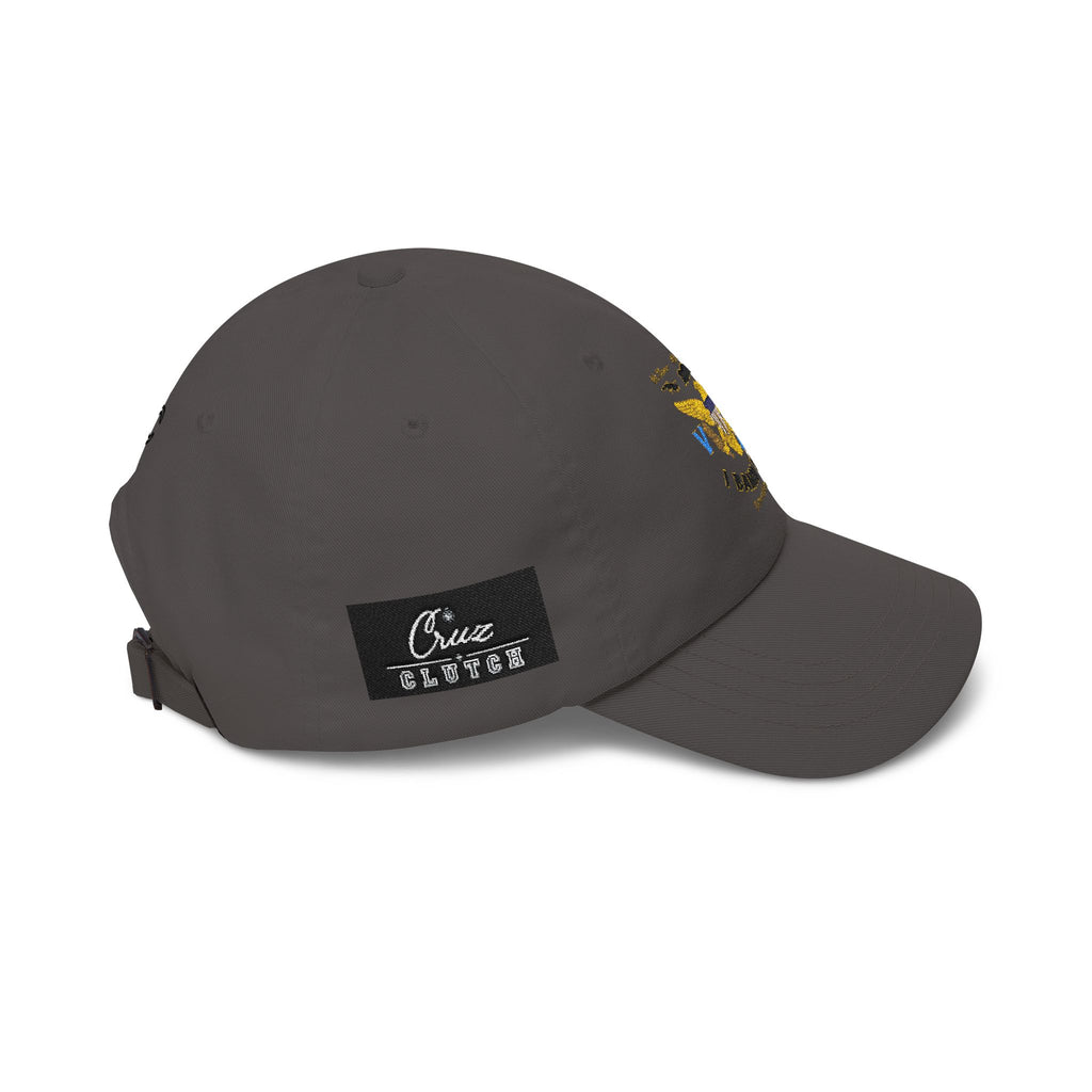 I Bahn Yah Classic Dad Cap — Minimalist Rooted & Resilient Embroidered Hat