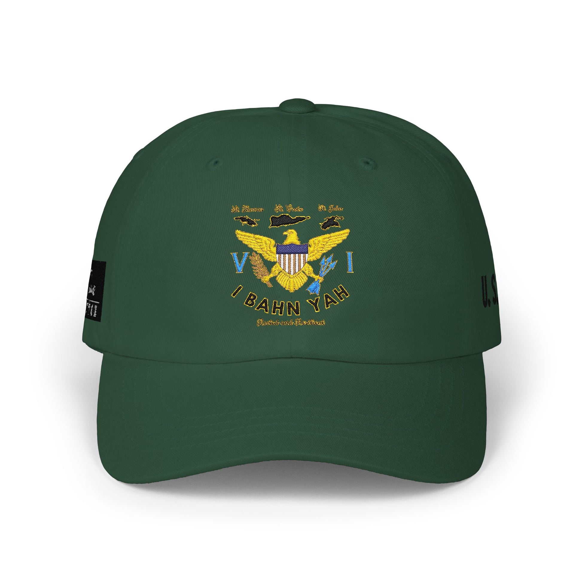I Bahn Yah Classic Dad Cap — Minimalist Rooted & Resilient Embroidered Hat