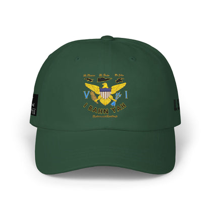 I Bahn Yah Classic Dad Cap — Minimalist Rooted & Resilient Embroidered Hat