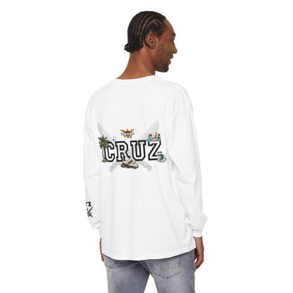 Cruz 340 Long Sleeve Tee — Island Vibes Graphic Shirt