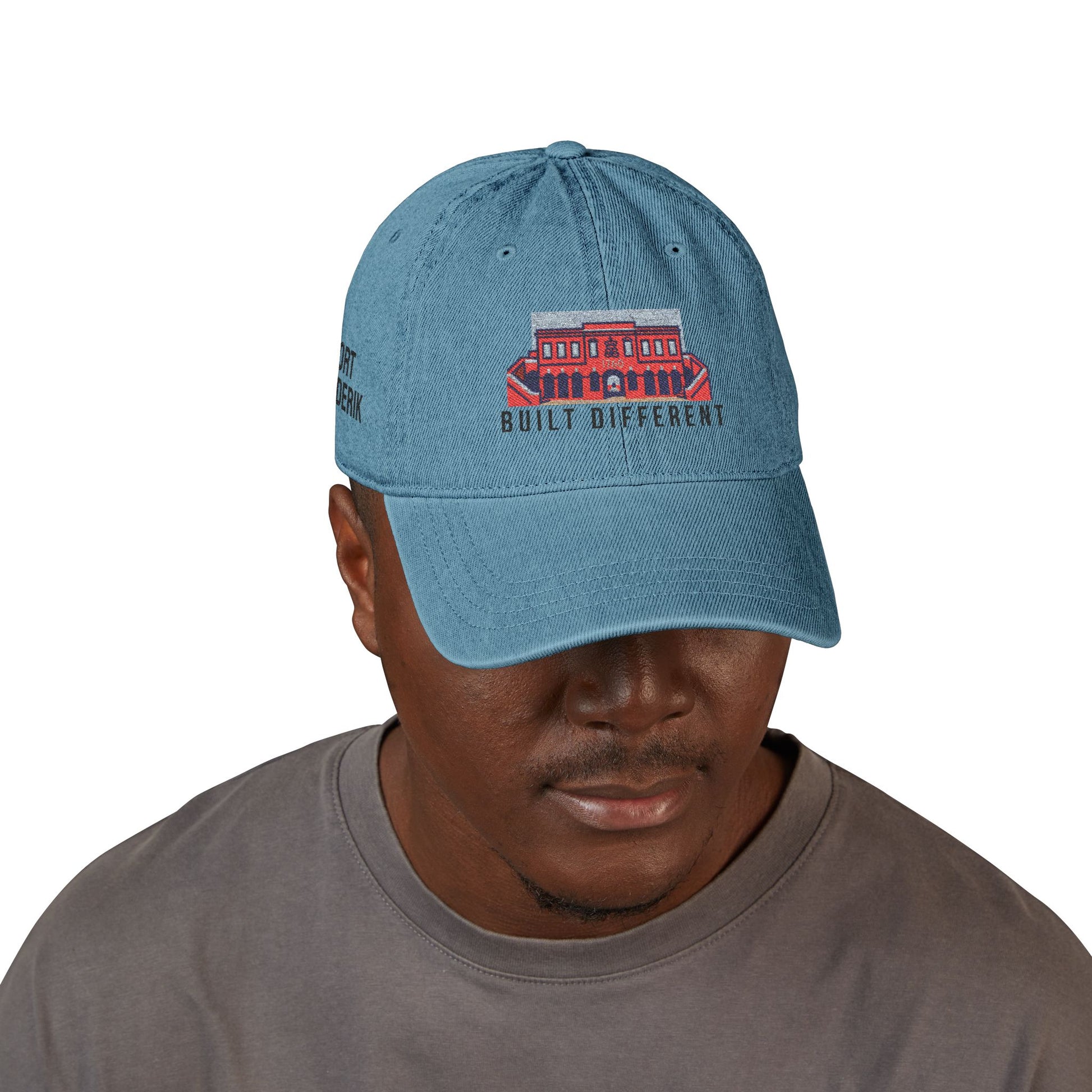 "Built Different" Denim Hat