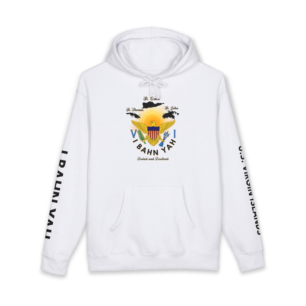 I Bahn Yah Hoodie - Caribbean‑American Backyard Vibes Heavyweight Sweatshirt