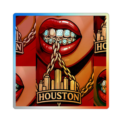 Sticker Set - Apply Pressure Holographic Die-cut Stickers