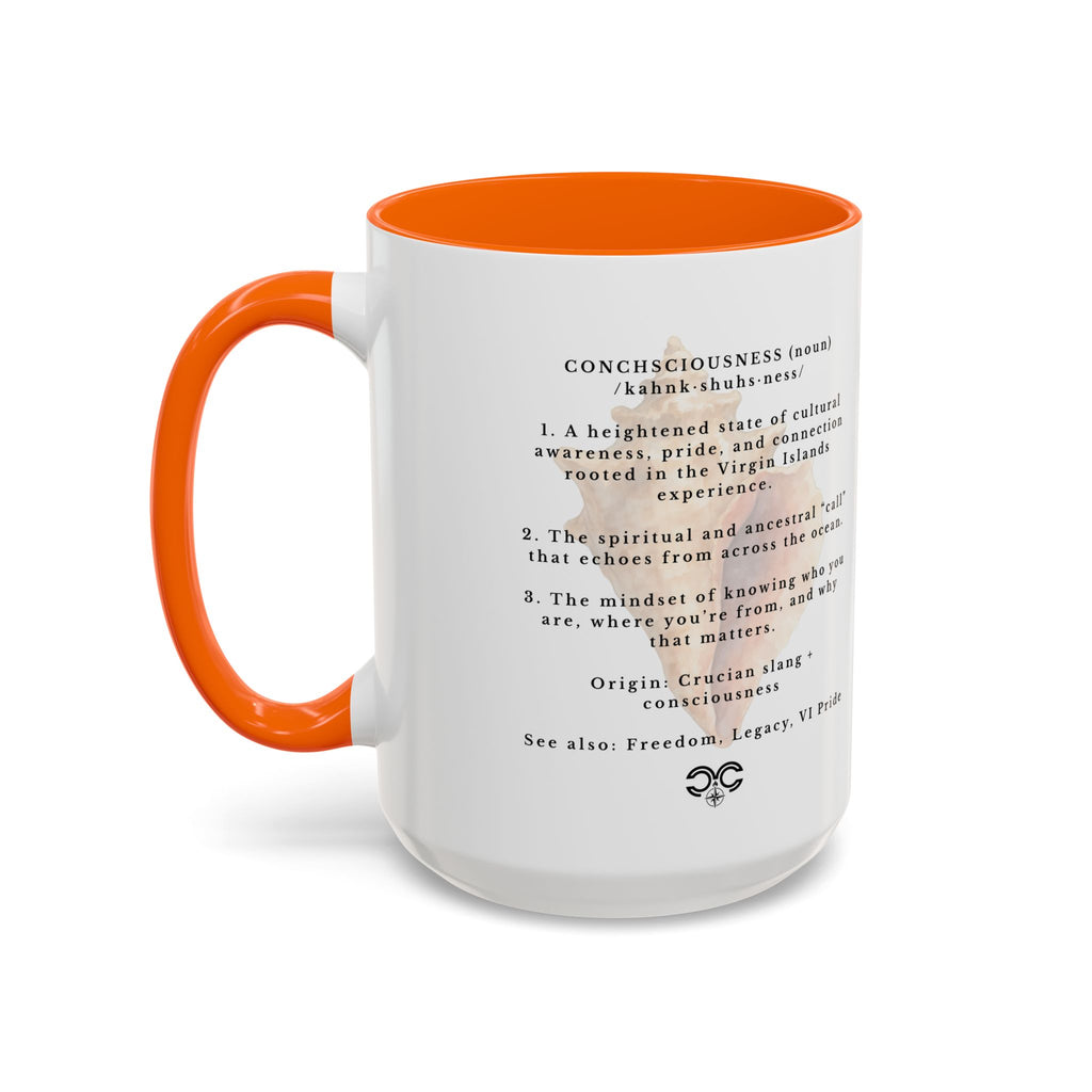 Mug - Conchsciousness Virgin Islands Pride Coffee Cup