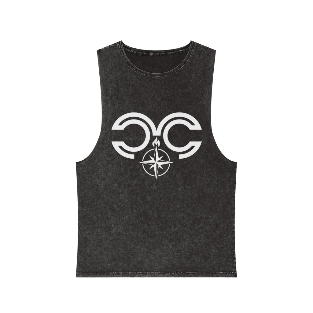 Stonewash Tank Top OG Monogram Hustle Heritage Tank