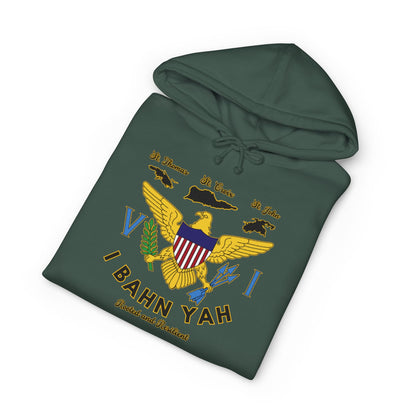 I Bahn Yah Hoodie - Caribbean Backyard Vibes Heavyweight Sweatshirt
