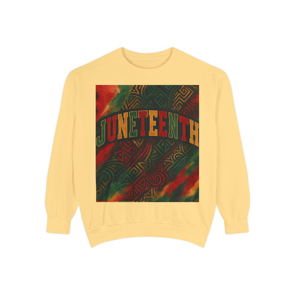 Juneteenth x Tribal Signs Sweatshirt - Celebrate Freedom in Style