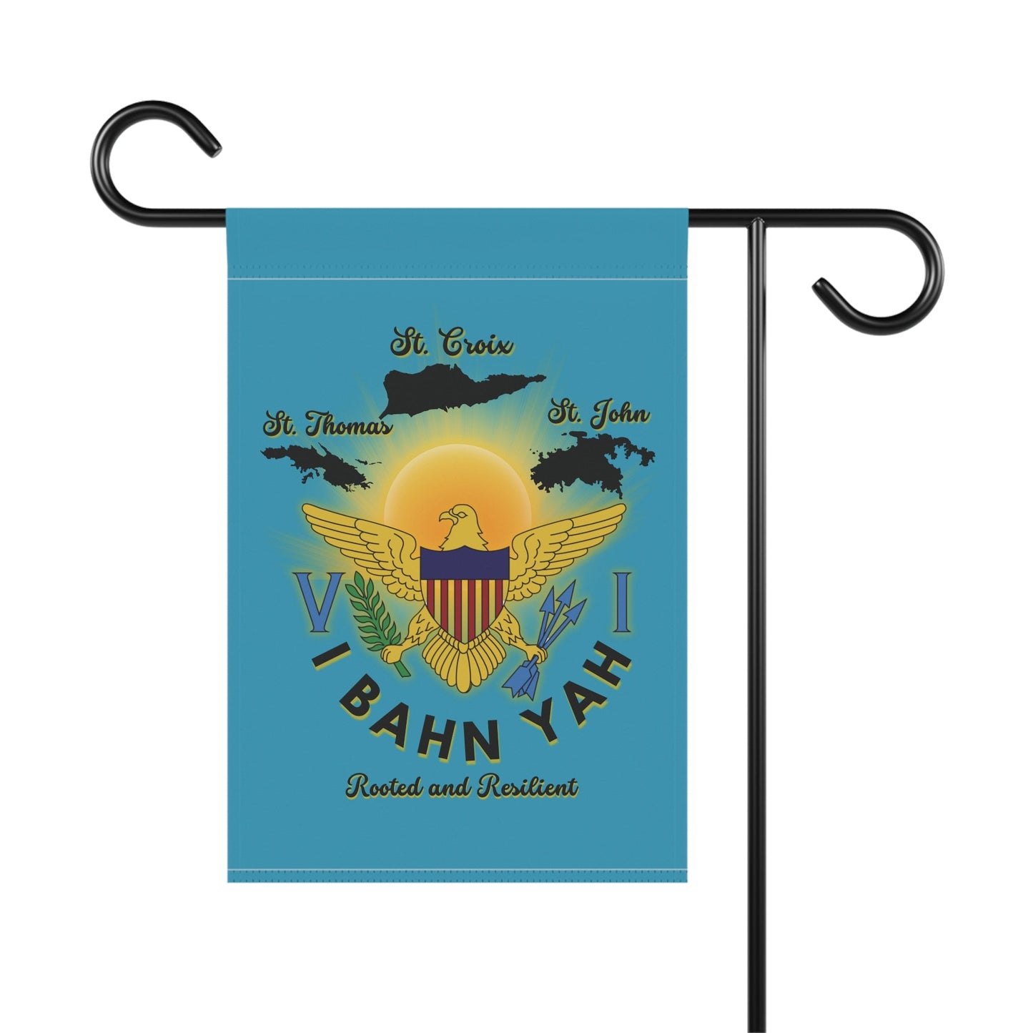 Caribbean Pride Garden Flag