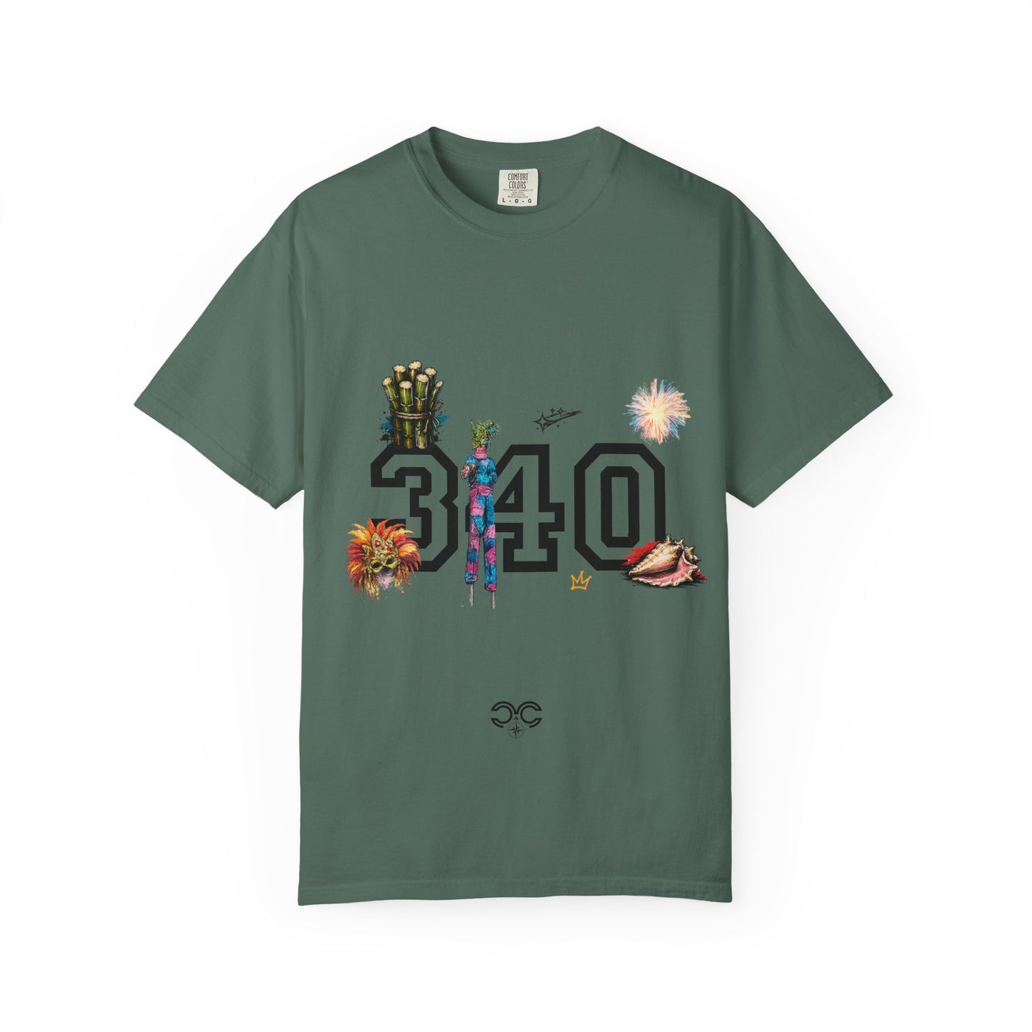 340 Cruz Graphic T-Shirt — Santa Cruz Coastal Surf & Skate Style