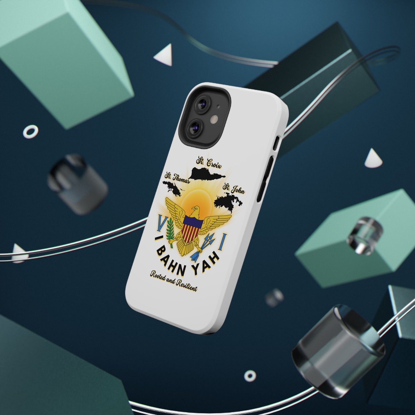 Phone Case - I Bahn Yah Virgin Islands Roots Pride Impact-Resistant Case