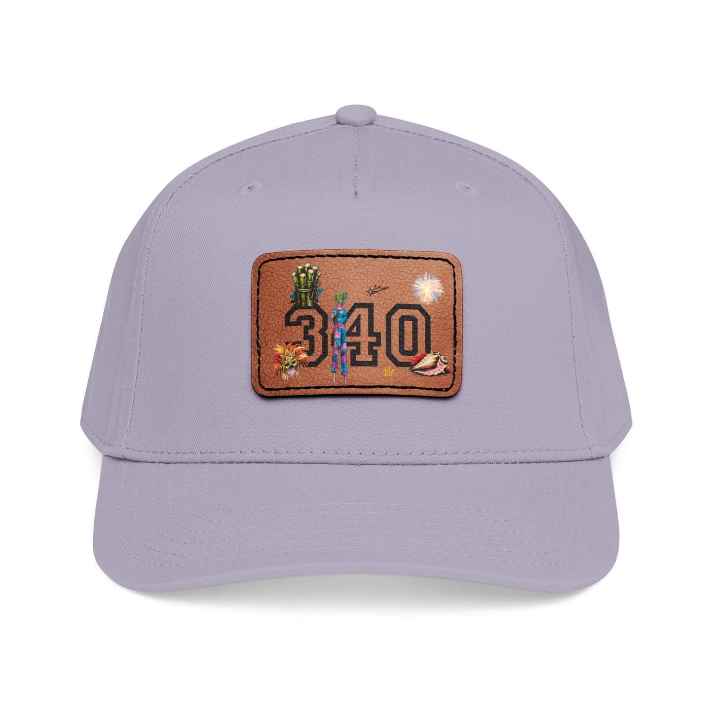 Hams Bluff 340 Leather Patch Baseball Cap
