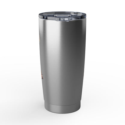 Vagabond 20oz Travel Tumbler — Retro Floral Number 340 Stainless Insulated Cup