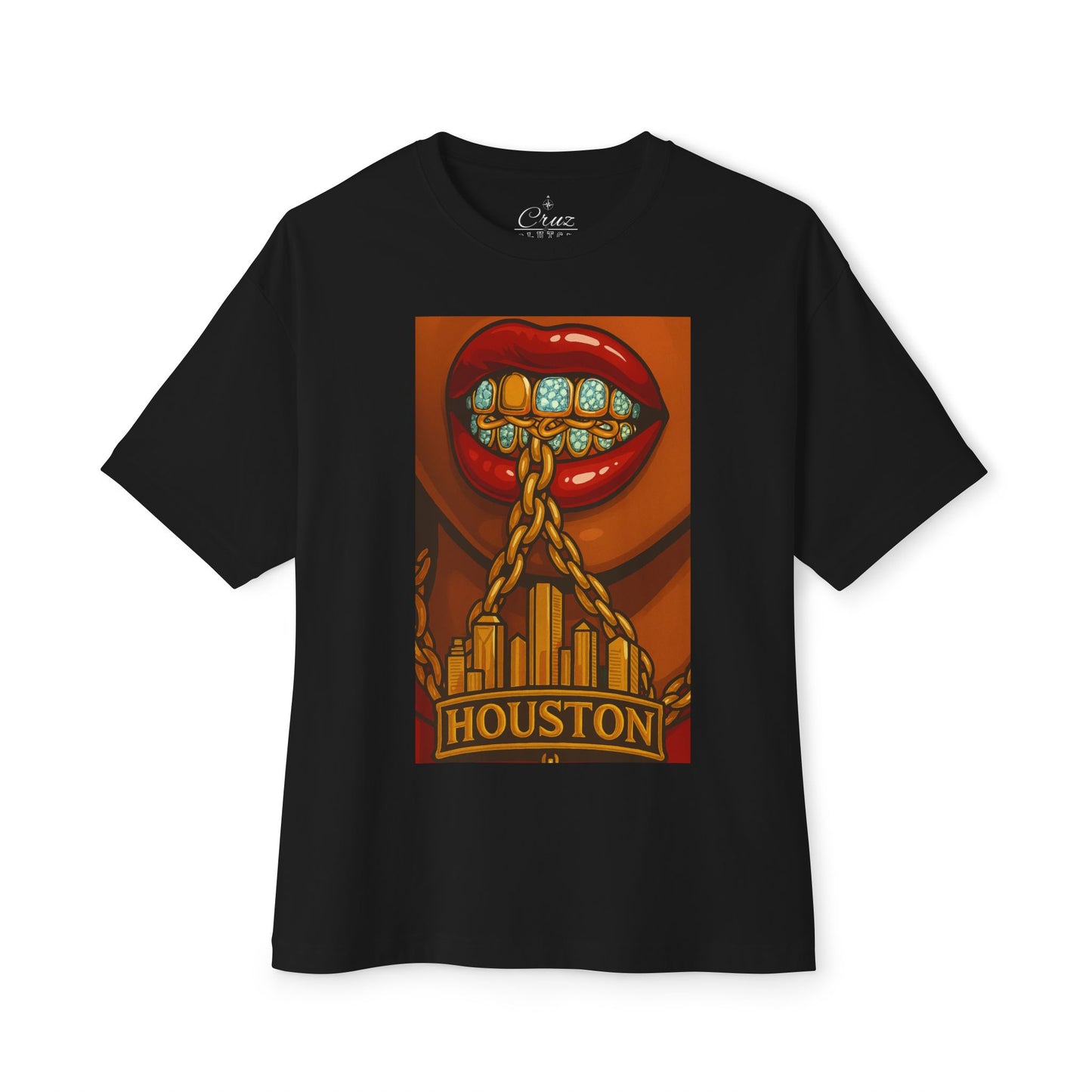 Oversized Boxy Tee - Pressure Applied Graphic