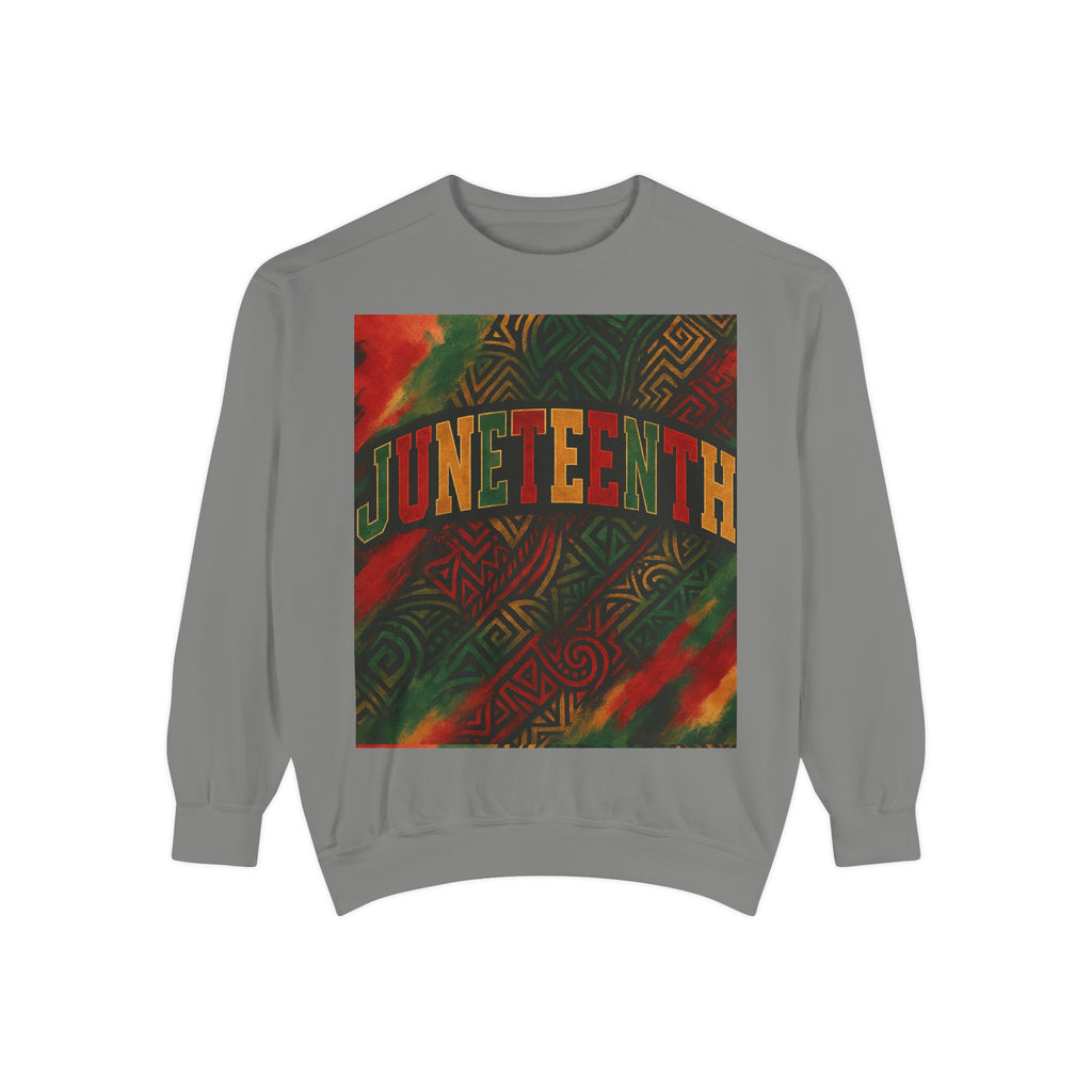 Juneteenth x Tribal Signs Sweatshirt - Celebrate Freedom in Style