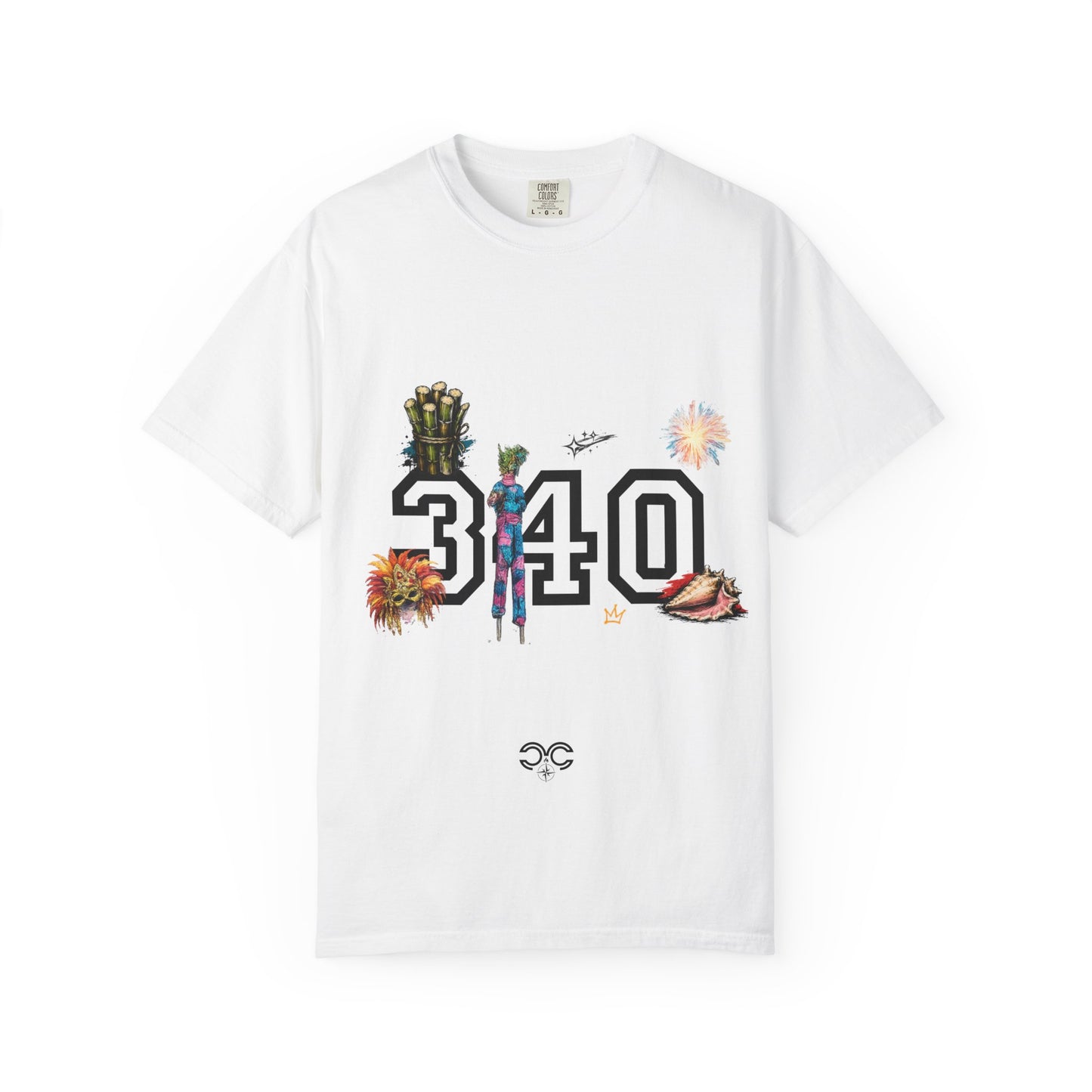 340 Cruz Graphic T-Shirt — Santa Cruz Coastal Surf & Skate Style