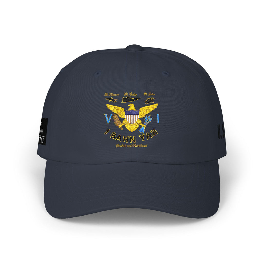 I Bahn Yah Classic Dad Cap — Minimalist Rooted & Resilient Embroidered Hat