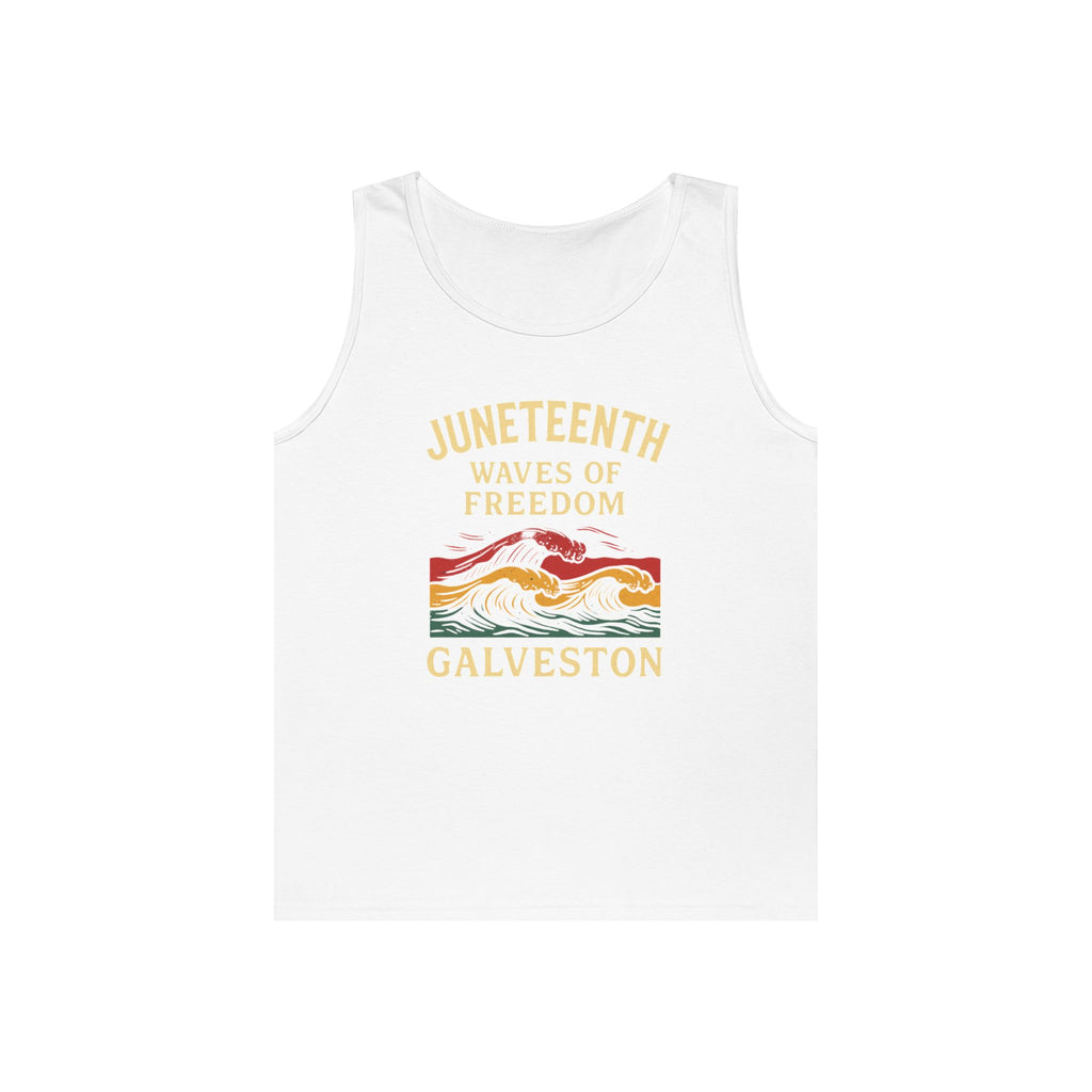 Tank Top Waves of Freedom Juneteenth Design