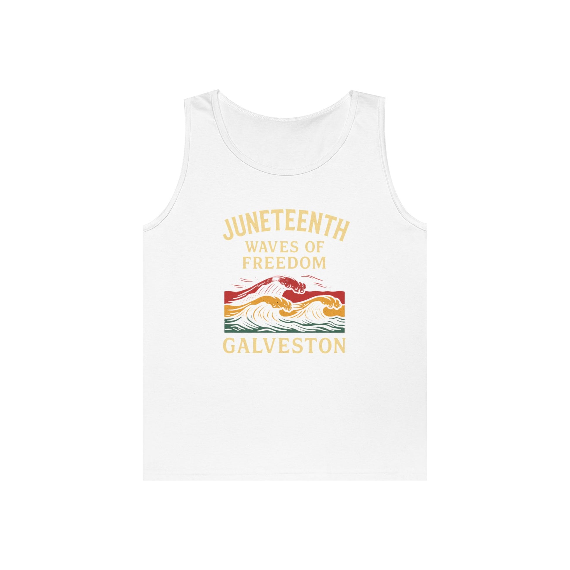 Tank Top Waves of Freedom Juneteenth Design