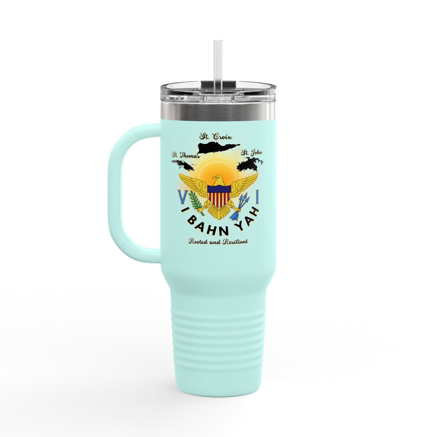 Insulated Travel Mug - “I Bahn Yah” Everyday Identity 40oz