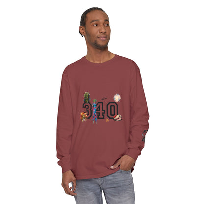 Cruz 340 Long Sleeve Tee — Island Vibes Graphic Shirt