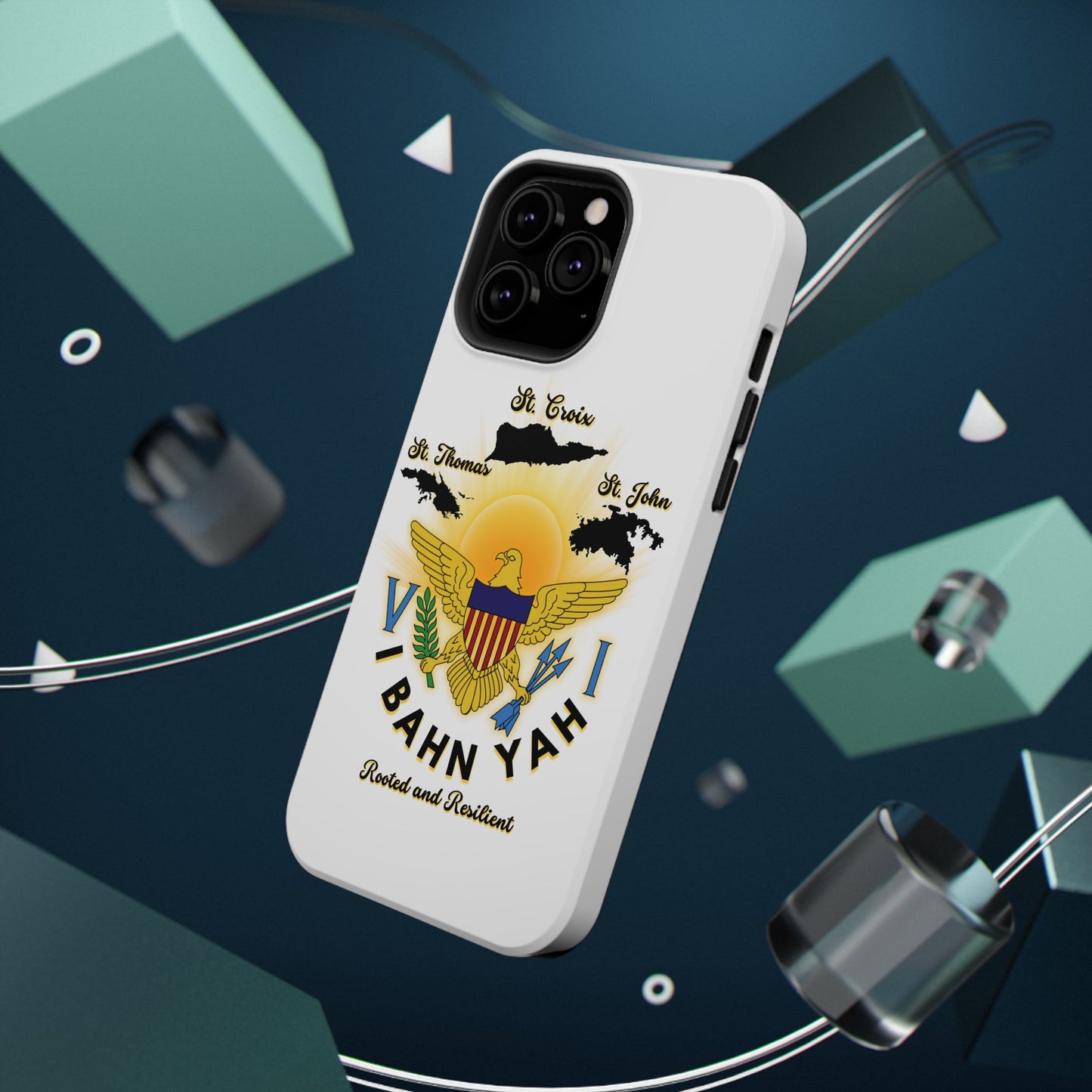 Phone Case - I Bahn Yah Virgin Islands Roots Pride Impact-Resistant Case