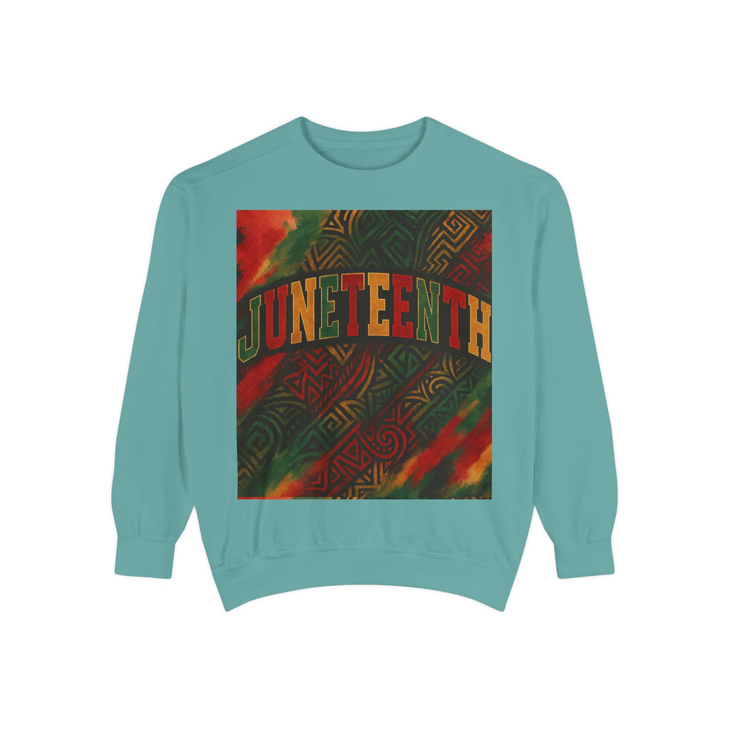 Juneteenth x Tribal Signs Sweatshirt - Celebrate Freedom in Style