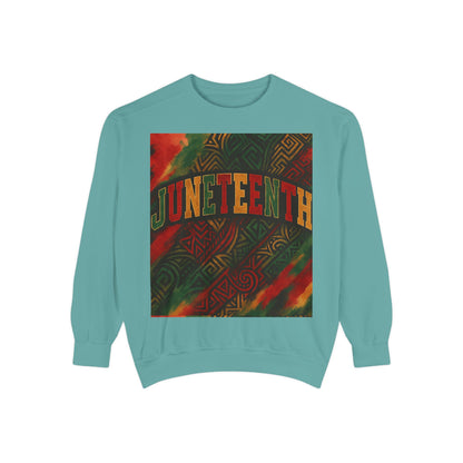 Juneteenth x Tribal Signs Sweatshirt - Celebrate Freedom in Style